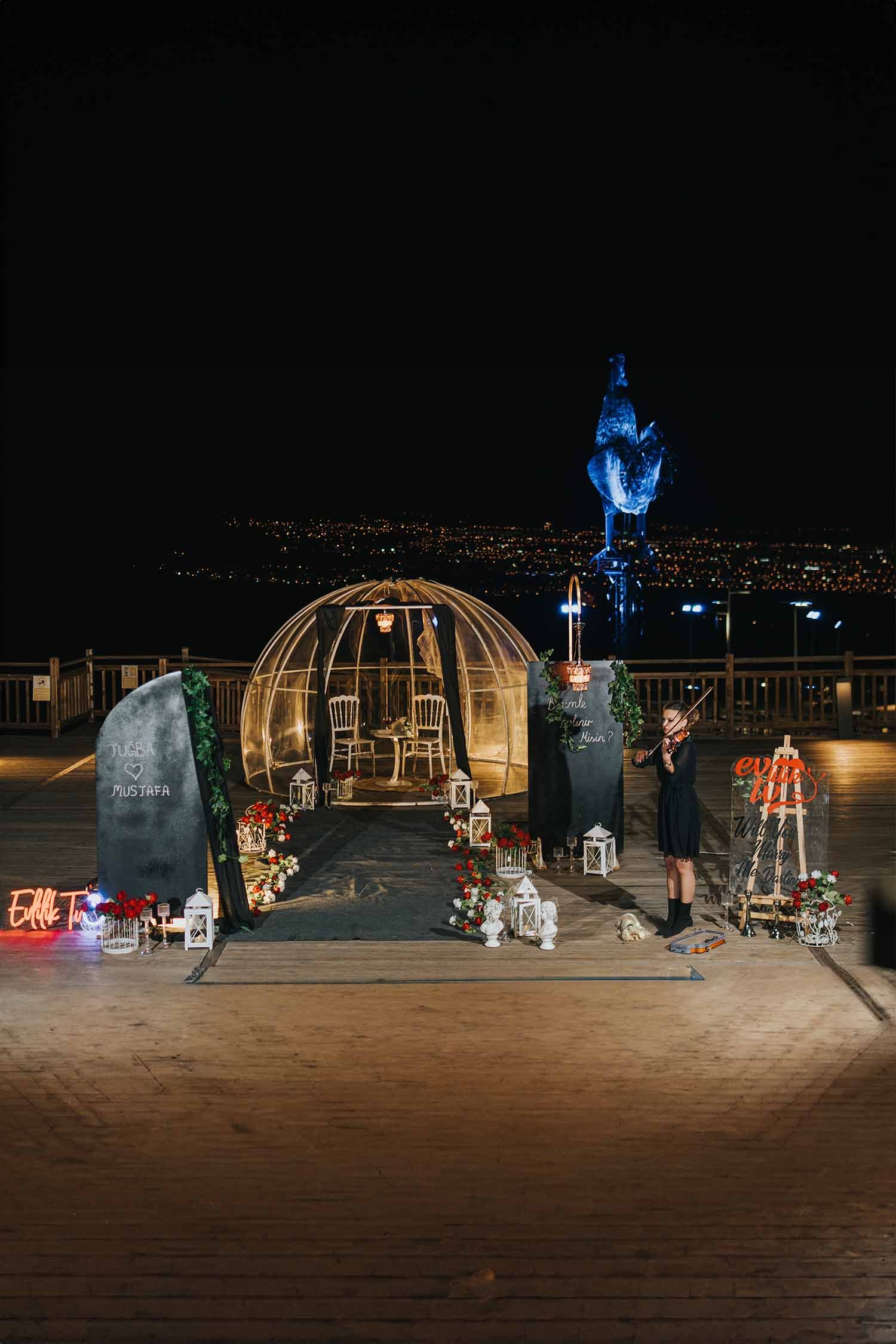 Kar Küresi Kış Konsepti